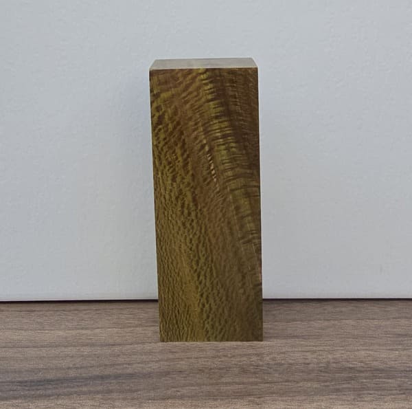 Foto bloco estabilizado spalted extra 1