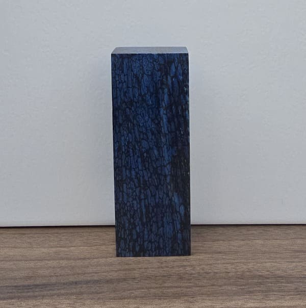 Foto bloco estabilizado spalted extra 13