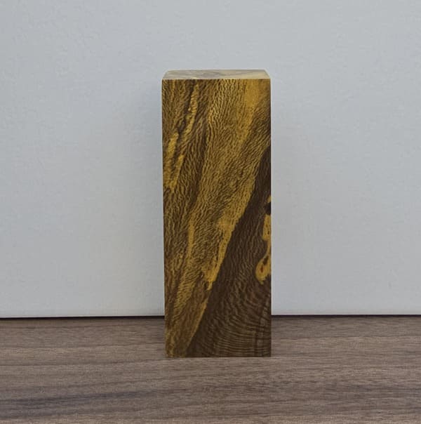 Foto bloco estabilizado spalted extra 4