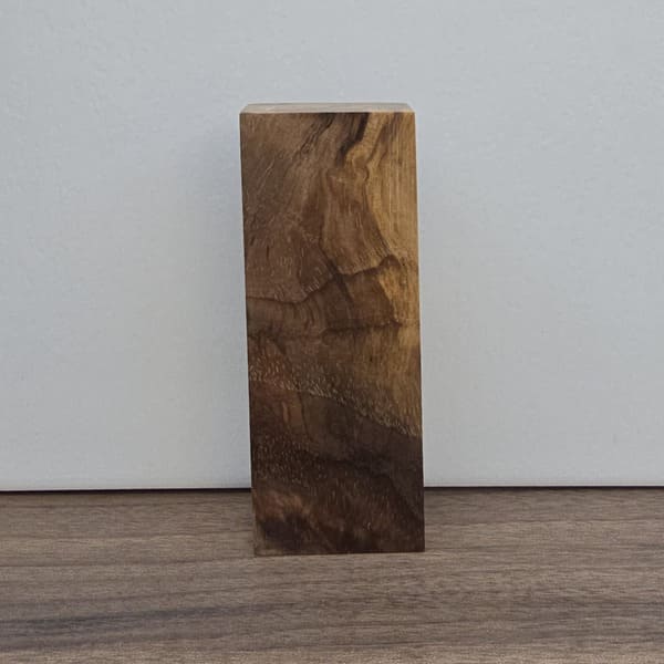 Foto bloco estabilizado spalted extra 5