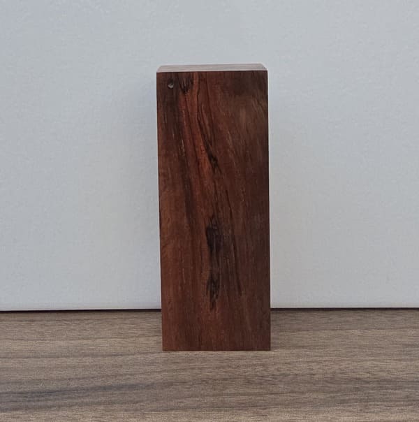 Foto bloco estabilizado spalted extra 7