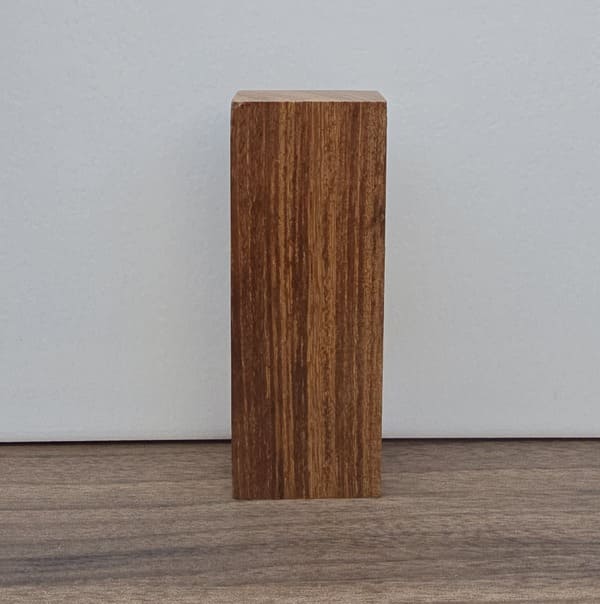 Foto bloco estabilizado spalted extra 9
